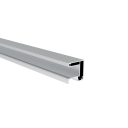 Alumínium kerítés adapter 21 mm-es kitöltéshez - 6000 mm